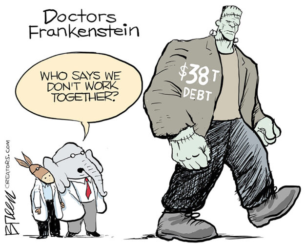 Editorial cartoon for Nov. 4, 2025